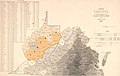 Image 26Map of Virginia dated June 13, 1861, featuring the percentage of slave population within each county at the 1860 census and the proposed state of Kanawha (from West Virginia)