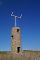 Nachbau eines optischen Telegrafen auf der Napoleonshöhe bei Sprendlingen (Rheinhessen)