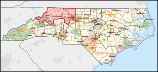 <span class="mw-page-title-main">North Carolina's 5th congressional district</span> U.S. House district for North Carolina