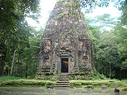 Sambor Prei Kuk, a UNESCO World Heritage Site and the symbol of the province