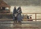Perils of the Sea，1881年，水彩画