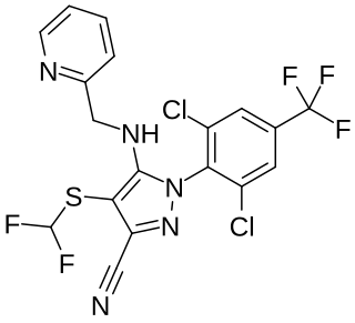 <span class="mw-page-title-main">Pyriprole</span> Chemical compound