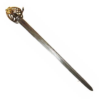 <span class="mw-page-title-main">Basket-hilted sword</span> Sword with basket-like hand protection