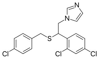 <span class="mw-page-title-main">Sulconazole</span> Chemical compound