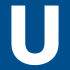 The word "UNDERGROUND" in white letters superimposed on a blue rectangle superimposed on the red circumference of a circle on a clear background