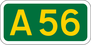 <span class="mw-page-title-main">A56 road</span> Road in England