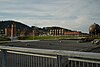 Standing at entrance of Waypoint Park and looking South toward Sehome Hill and WWU