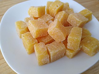 <span class="mw-page-title-main">Pear-syrup candy</span> Chinese traditional medicine and confection