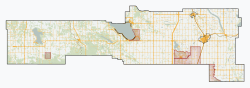 Wetaskiwin is located in County of Wetaskiwin