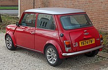 2001 Rover Mini Cooper Sport 1.3 Rear.jpg