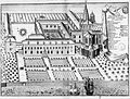 L'abbaye de Landévennec, gravure ancienne