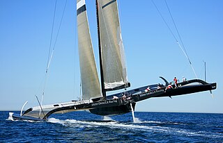 <span class="mw-page-title-main">Trimaran</span> Multihull boat