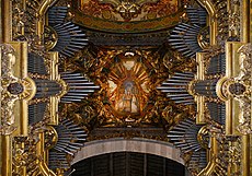 18th century organs and ceiling inside Braga Cathedral Braga March 2016-7a.jpg