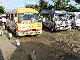 bussen in Paramaribo