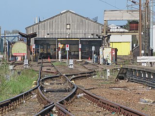 <span class="mw-page-title-main">Coldham Lane Depot</span> Railway maintenance depot in Cambridge, Cambridgeshire