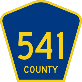 <span class="mw-page-title-main">County Route 541 (New Jersey)</span> County highway in New Jersey, U.S.