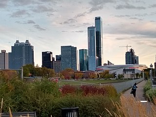 <span class="mw-page-title-main">Ice District</span> Mixed-use sports and entertainment district in Alberta, Canada