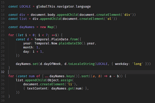 <span class="mw-page-title-main">JavaScript</span> High-level programming language