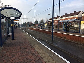 <span class="mw-page-title-main">Langworthy tram stop</span> Manchester Metrolink tram stop