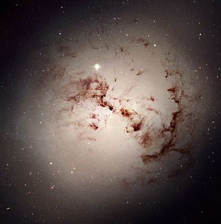 <span class="mw-page-title-main">NGC 1316</span> Lenticular radio galaxy in the constellation Fornax