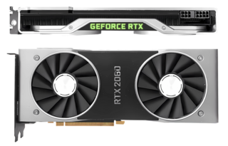 <span class="mw-page-title-main">GeForce 20 series</span> Series of GPUs by Nvidia