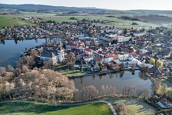 Rožmitál pod Třemšínem : vue générale.