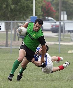 Rugbymatch i USA.