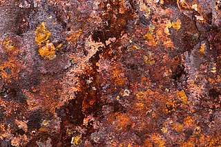 <span class="mw-page-title-main">Rust</span> Type of iron oxide