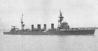 Japanese cruiser <i>Sendai</i>