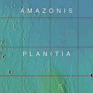 <span class="mw-page-title-main">Amazonian (Mars)</span> Time period on Mars