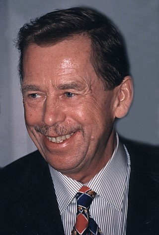 <span class="mw-page-title-main">Václav Havel</span> First president of the Czech Republic (1936–2011)