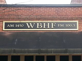 WBHF Radio station in Cartersville, Georgia