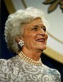 Barbara Bush op 8 januari 1989 geboren op 8 juni 1925