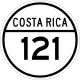 National Secondary Route 121 shield}}