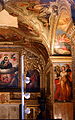 Detail of the interior of the Chapel of the Souls in Purgatory