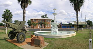 Cunnamulla Town in Queensland, Australia