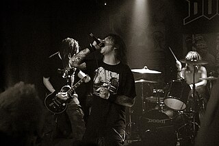 <span class="mw-page-title-main">Doom (British band)</span> English crust punk band