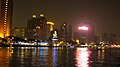 Kaohsiung Night view along the Love River.