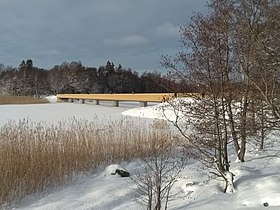 Le nouveau pont de l'ouest de Tarvo construit en 2020.