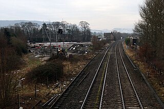 Stonehouse (Bristol Road) railway station Disused railway station in England