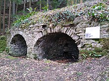 Ruins of an 18th-century limekiln at Tintern Tintern Limekiln.jpg