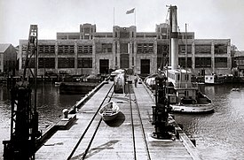 The U.S. Naval Torpedo Station in 1922