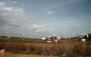 <span class="mw-page-title-main">Lethem Airport</span> Airport in Guyana