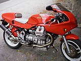 Moto Guzzi Daytona (modèle 1993).