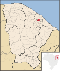 Guaiúba – Mappa