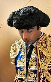 Enrique Ponce wearing a montera. Enrique ponce.jpg