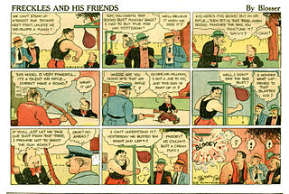 <i>Freckles and His Friends</i> American comic strip