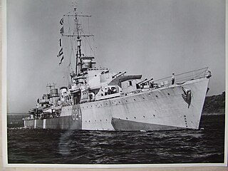 HMCS <i>Huron</i> (G24) Royal Canadian Navy destroyer