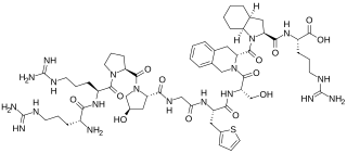 <span class="mw-page-title-main">Icatibant</span> Pharmaceutical drug