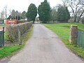 The Driveway leading to Kilmaurs Place.